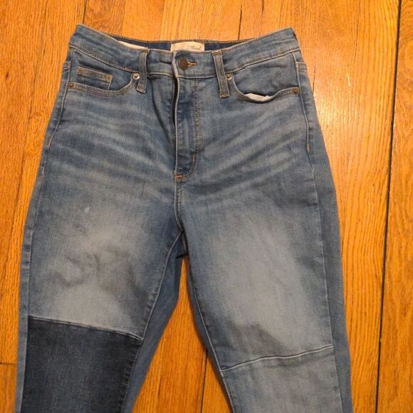 Universal Thread Two Tone Jeans - High Rise Skinny - Size 4 / 27 R - Picture 2 of 8